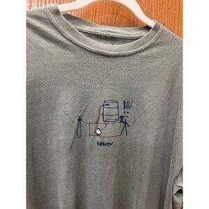 Hebrew beer keg funny Graphic T-Shirt XL By Roth Shirt Co.